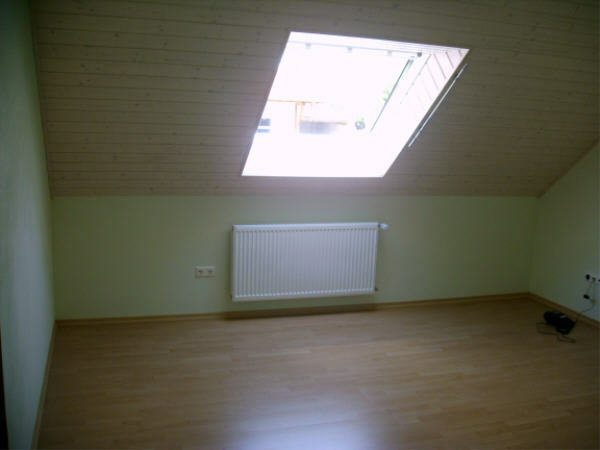 Bedroom 4 on the top floor with as skylight (17.1sqm)
