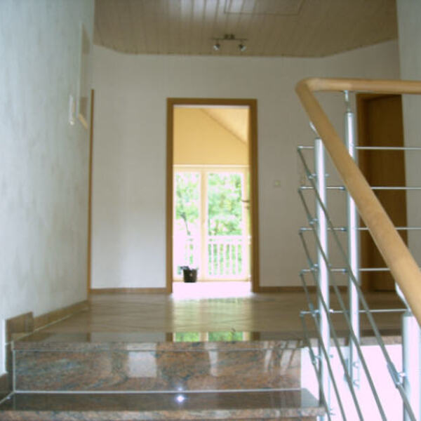 Stairwell to the top floor