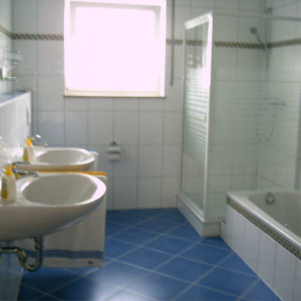 Bathroom on top floor